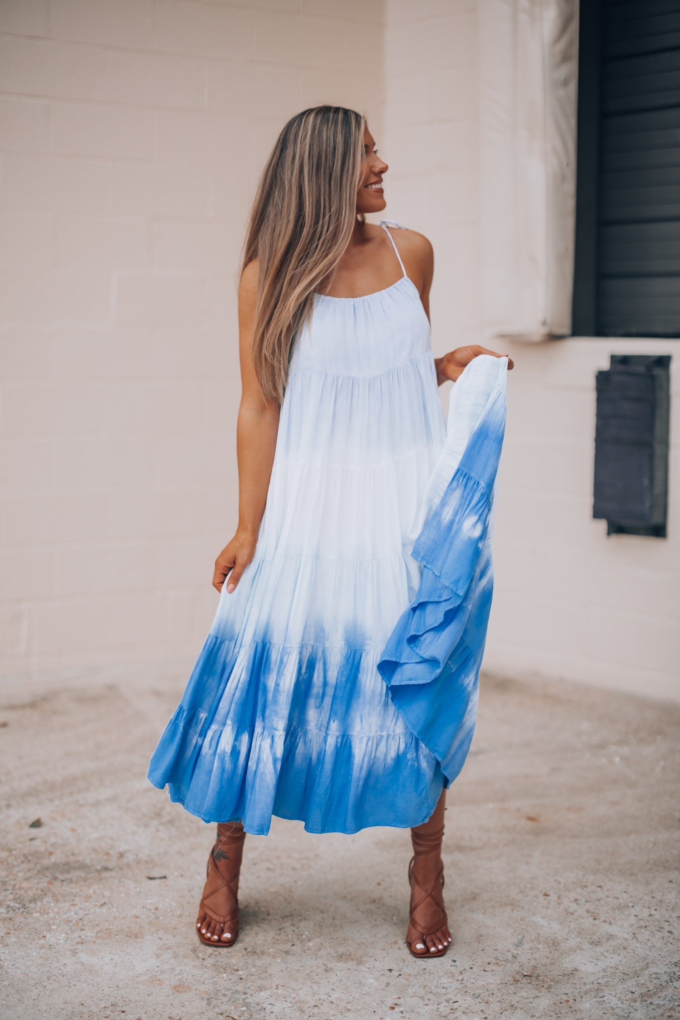Indy Tie Dye Midi Dress