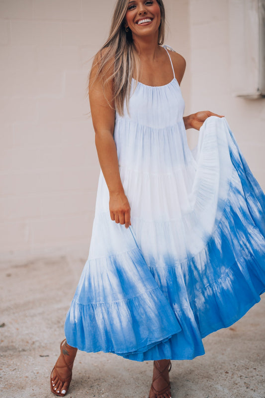 Indy Tie Dye Midi Dress
