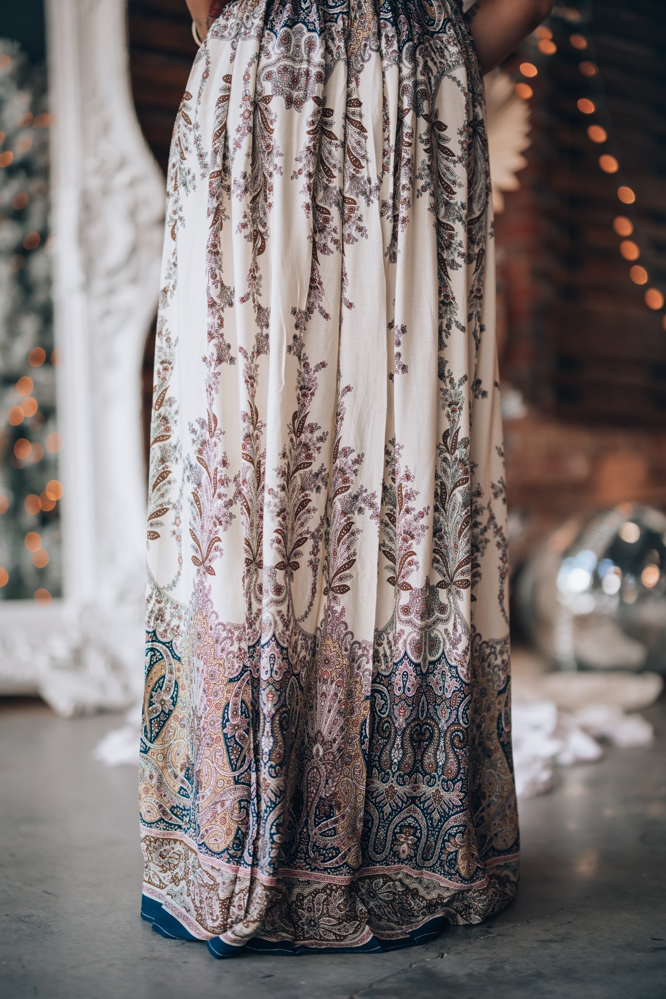 Yesenia Maxi Dress (Navy)