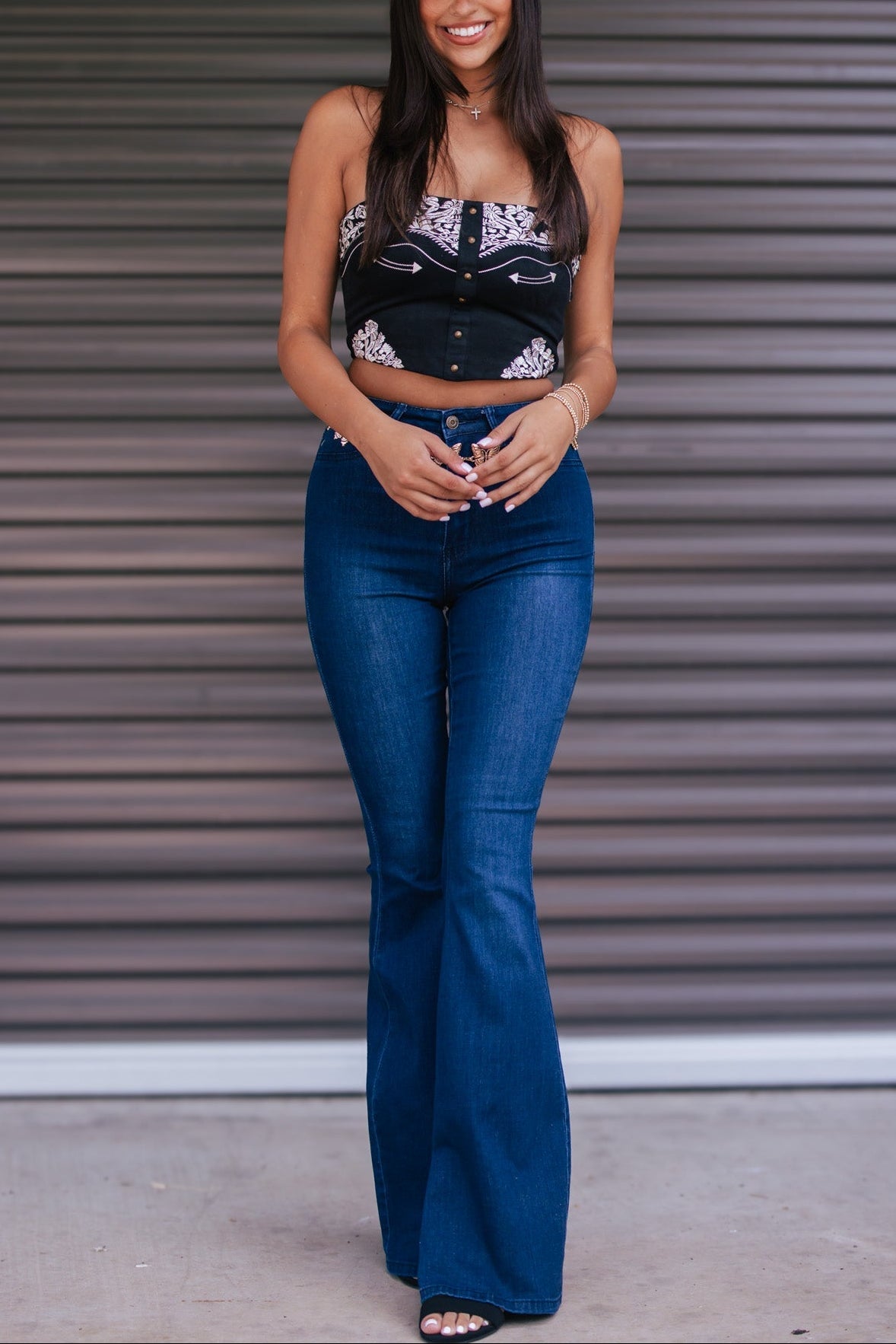 Country Roads Flare Jeans