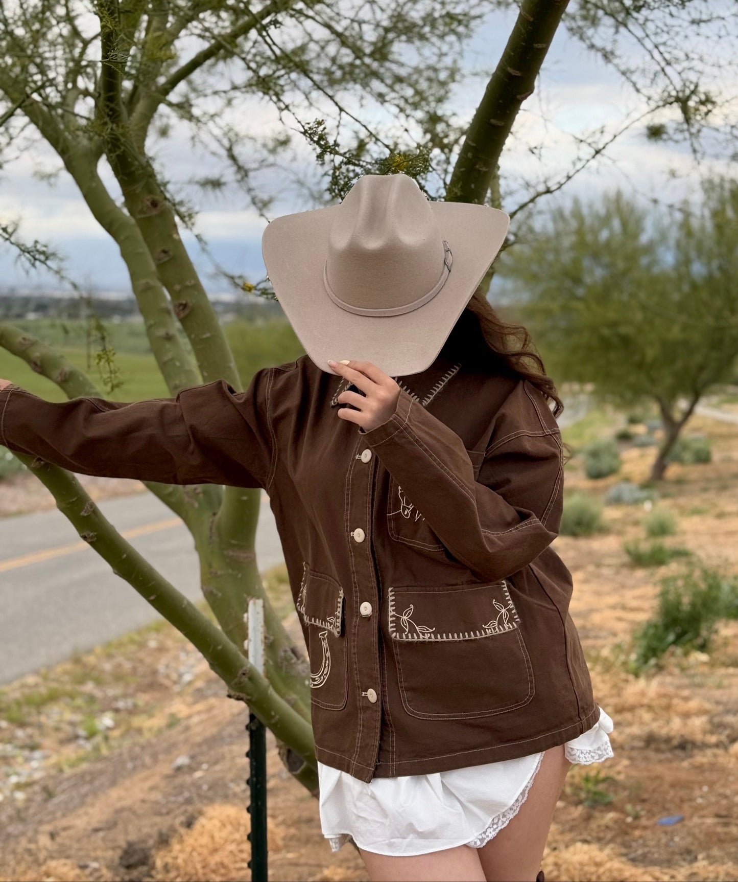 Rider Horse Embroidered Jacket