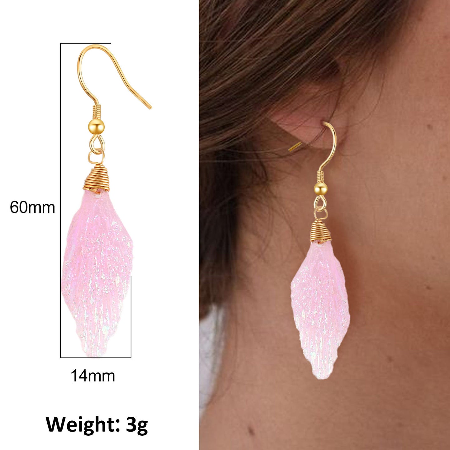 Boho Colorful Feather Beaded Tassel Earrings | Ethnic Style Unique Design Earrings