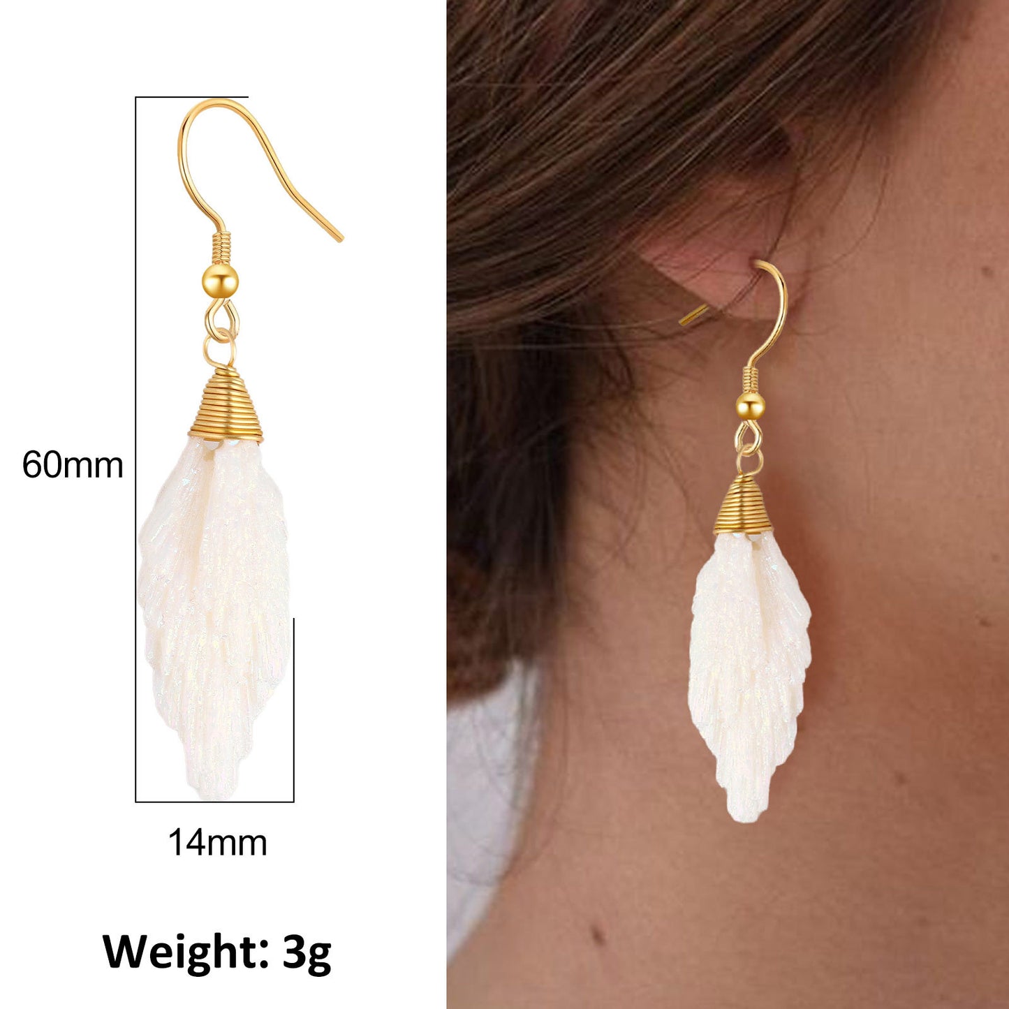 Boho Colorful Feather Beaded Tassel Earrings | Ethnic Style Unique Design Earrings