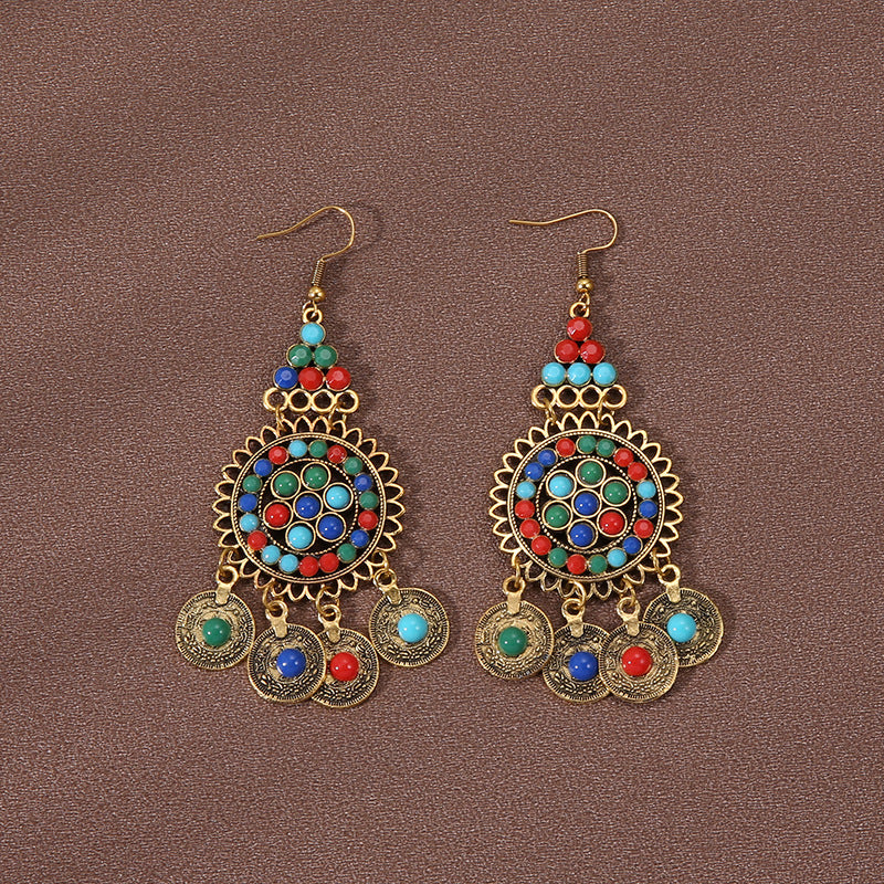 Boho Vintage Tassel Ethnic Style Earrings Collection | Niche Design Personalized Jewelry