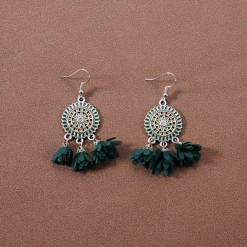 Boho Vintage Tassel Ethnic Style Earrings Collection | Niche Design Personalized Jewelry