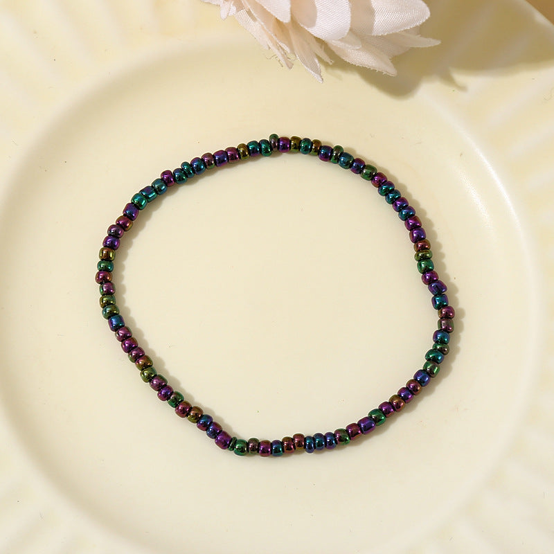 Boho Shell Starfish Beaded Multi-Layer Bracelet | Vacation Beach Unique Design Jewelry
