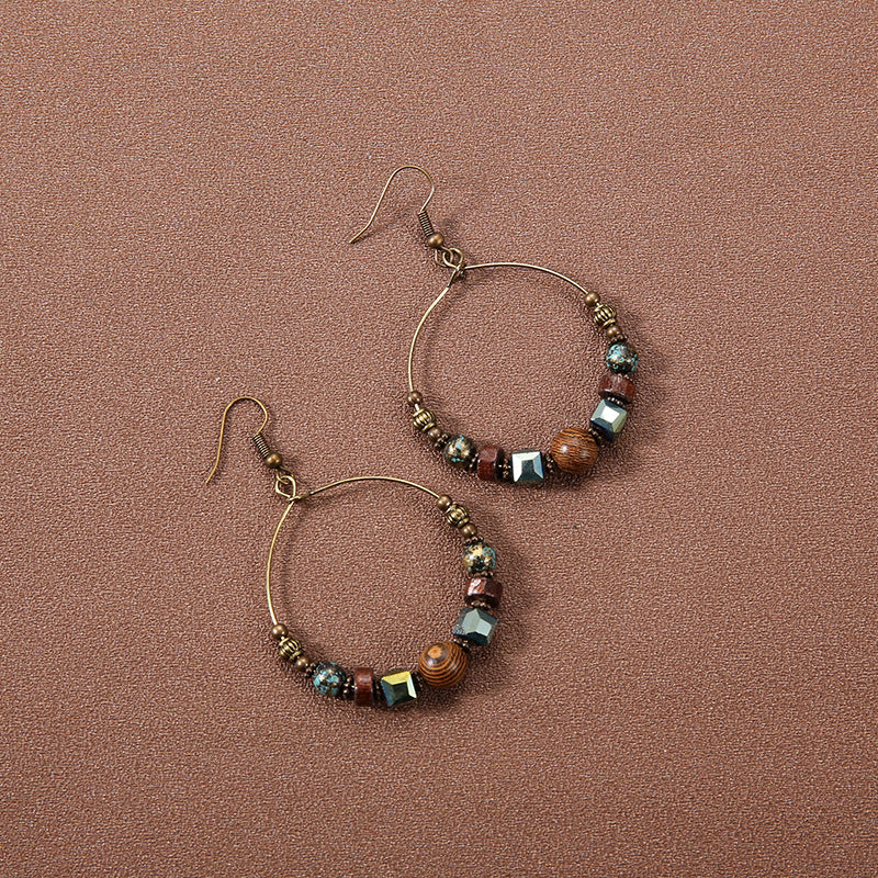 Boho Vintage Tassel Ethnic Style Earrings Collection | Niche Design Personalized Jewelry