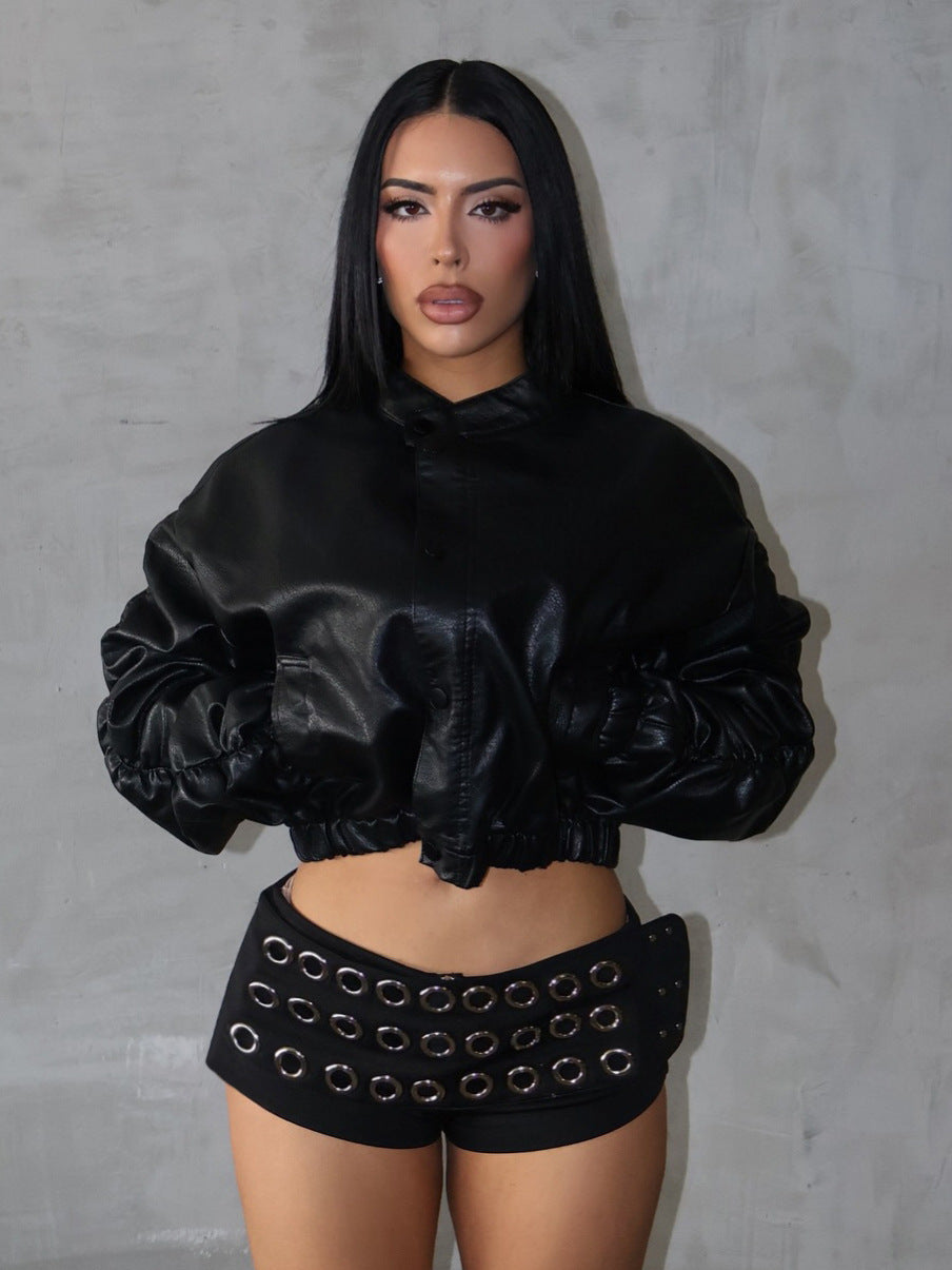 Boho Rhinestone Hollow-Out Circle Bandeau & Shorts Set