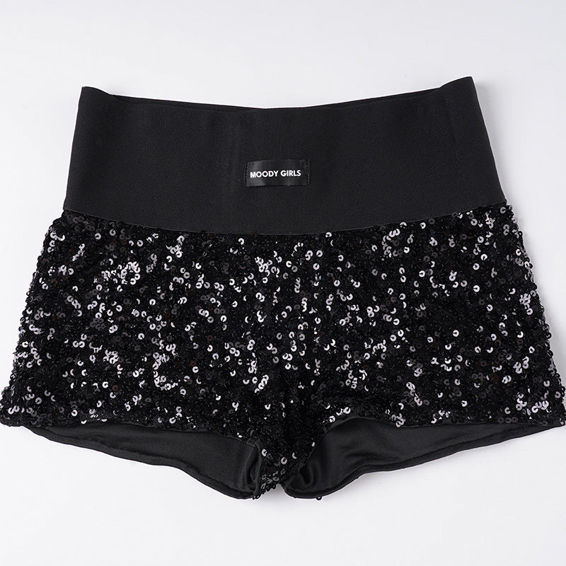Sequin Animal Print Party Shorts & Mini Skirt Collection