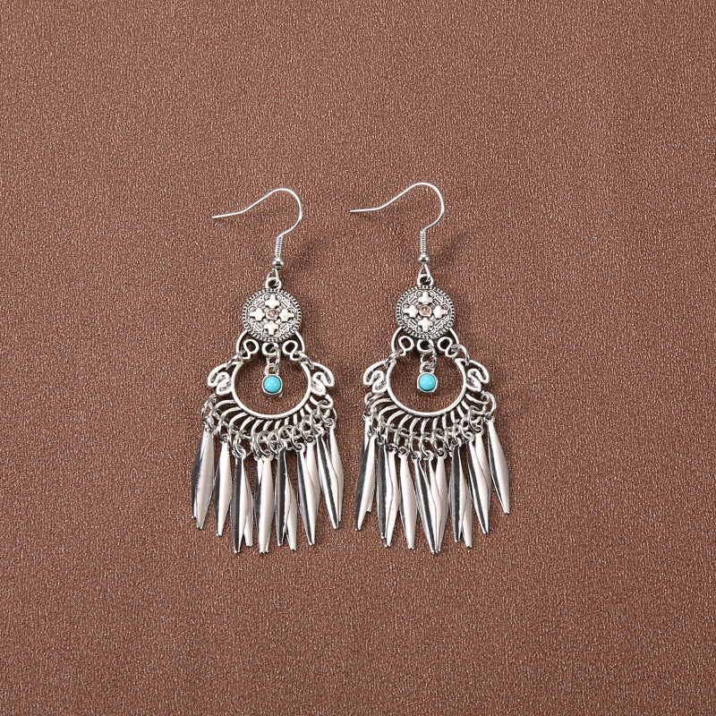Boho Vintage Tassel Ethnic Style Earrings Collection | Niche Design Personalized Jewelry