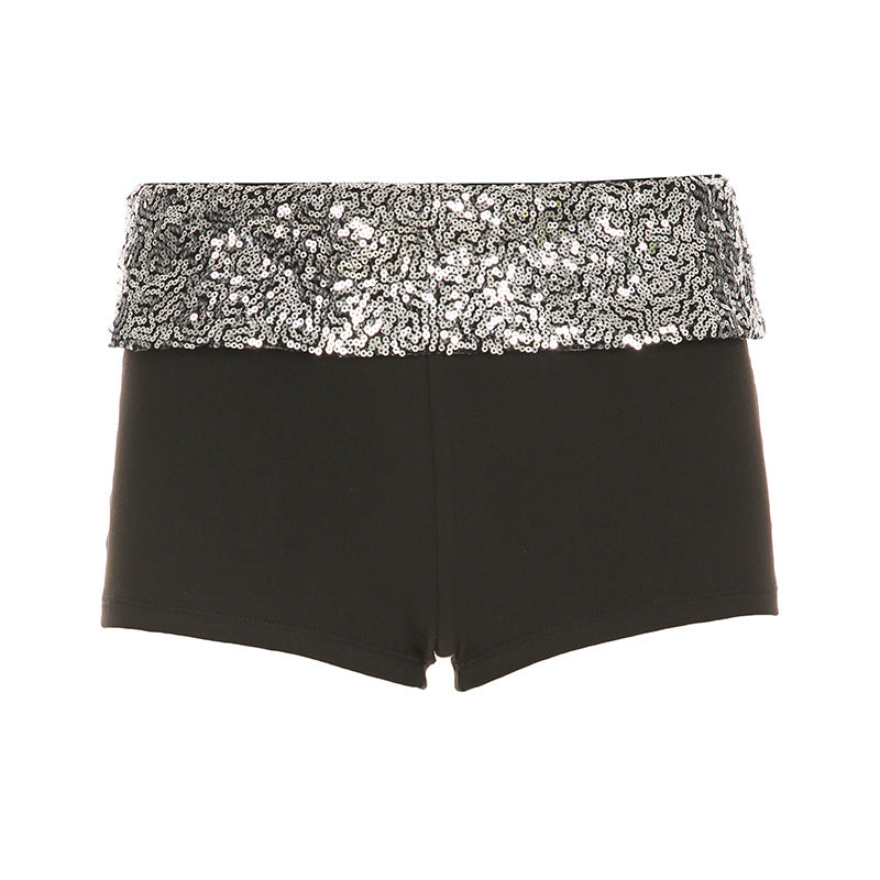 Sequin Animal Print Party Shorts & Mini Skirt Collection