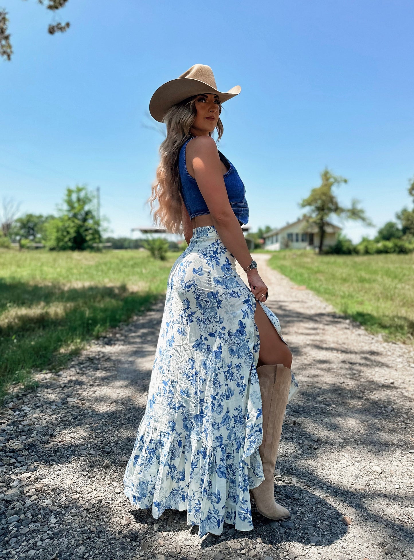 Southern Twine Maxi Skirt