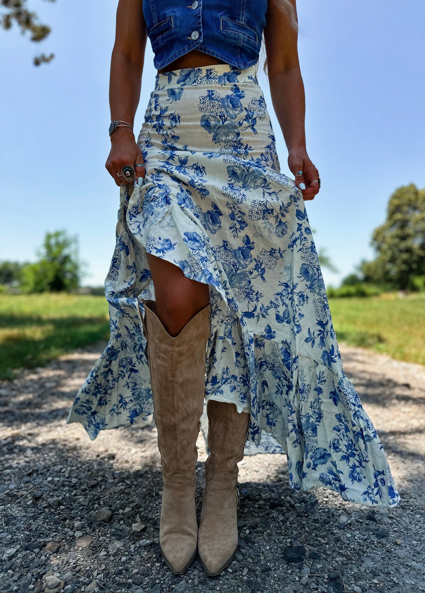 Southern Twine Maxi Skirt