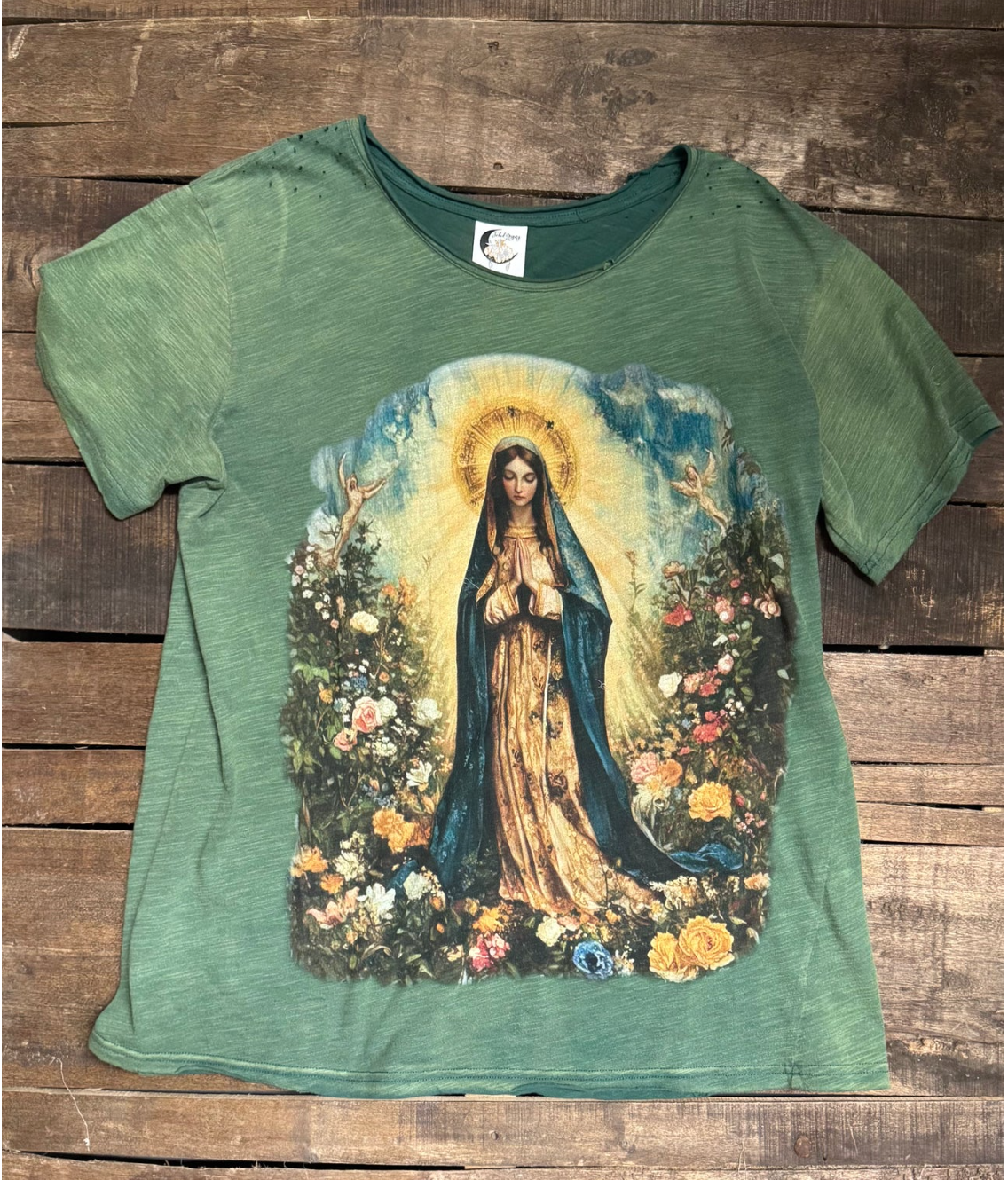 Jaded Gypsy Moon Dance Garden of devotion Tee