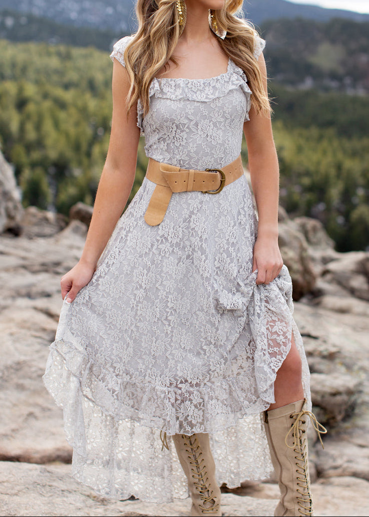 Bette Dress in Shadow Blue