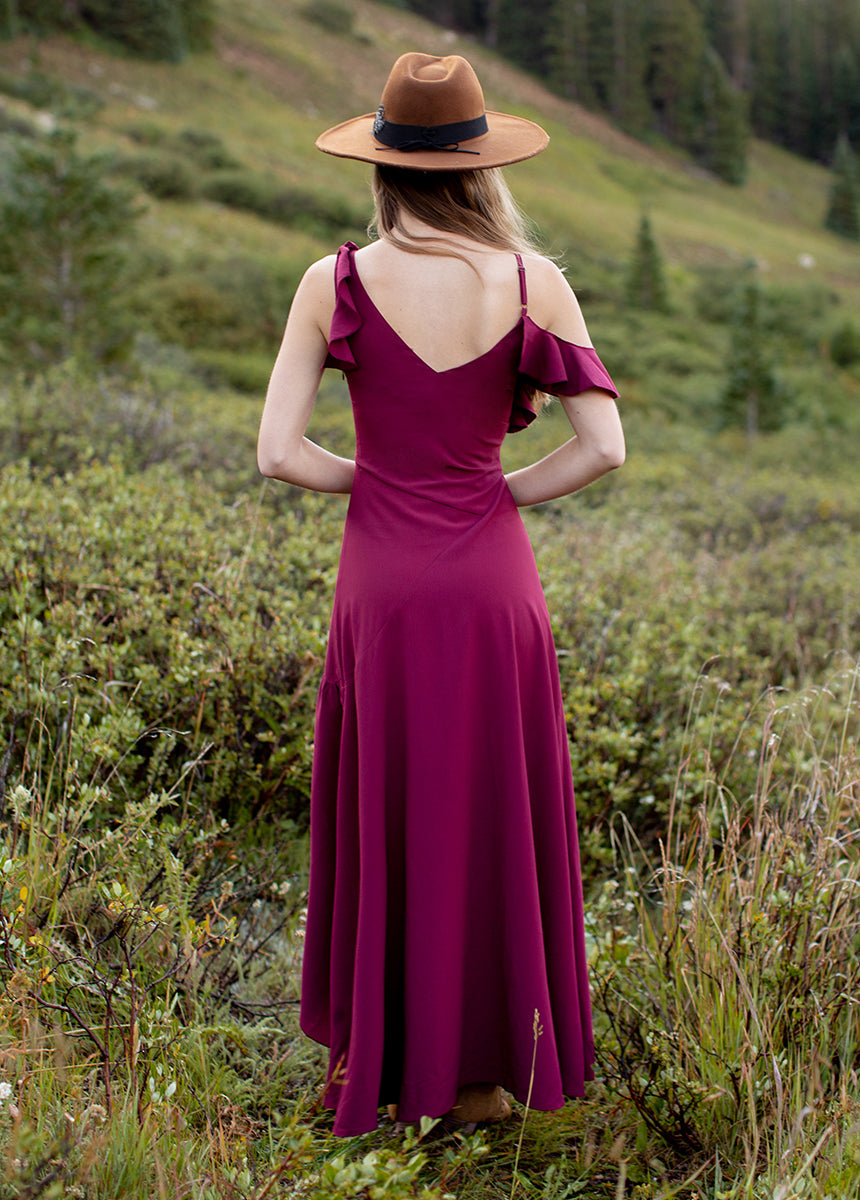 Bianka Dress in Rosewood