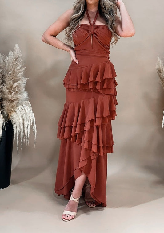 Western Willow Maxi Dress