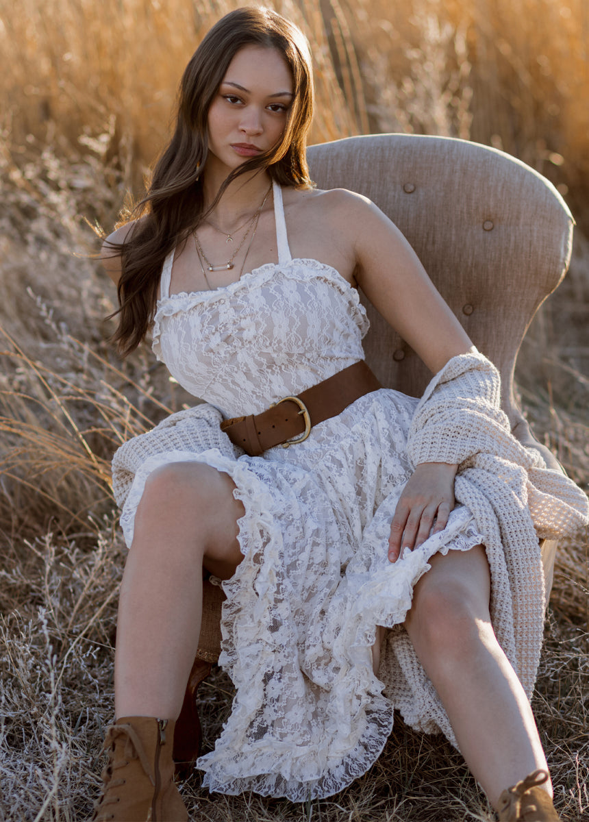 Erma Dress in Cream