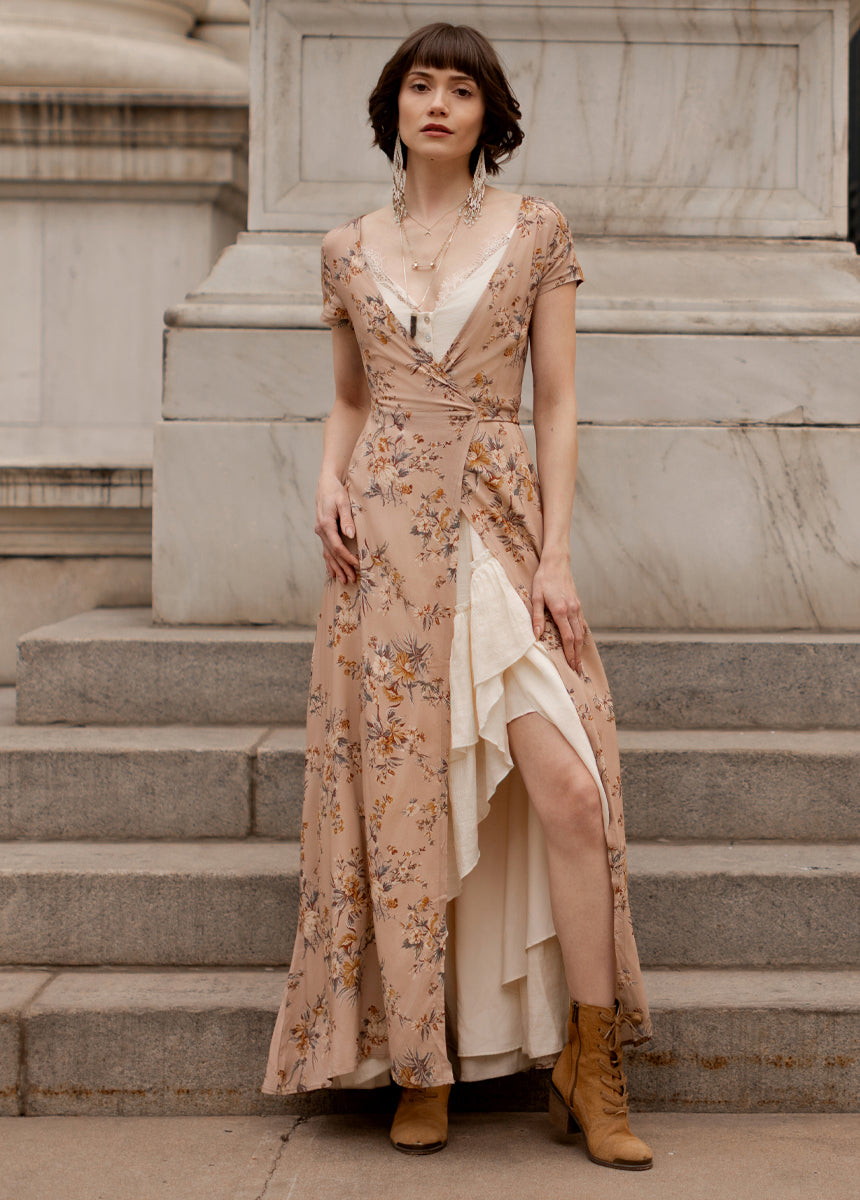Everlie Dress in Cream