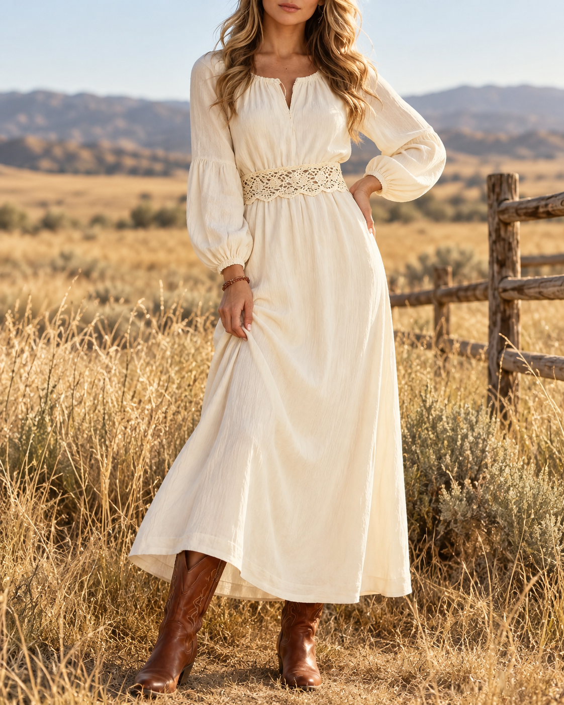 Fashionable Design Casual Long Dress