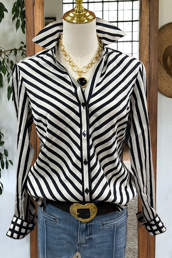 Striped Casual Shirt