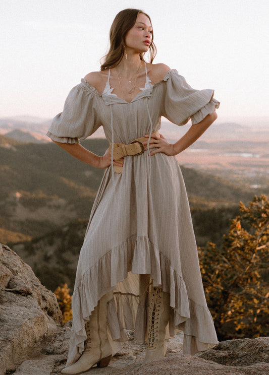 Gwenaelle Dress in Khaki
