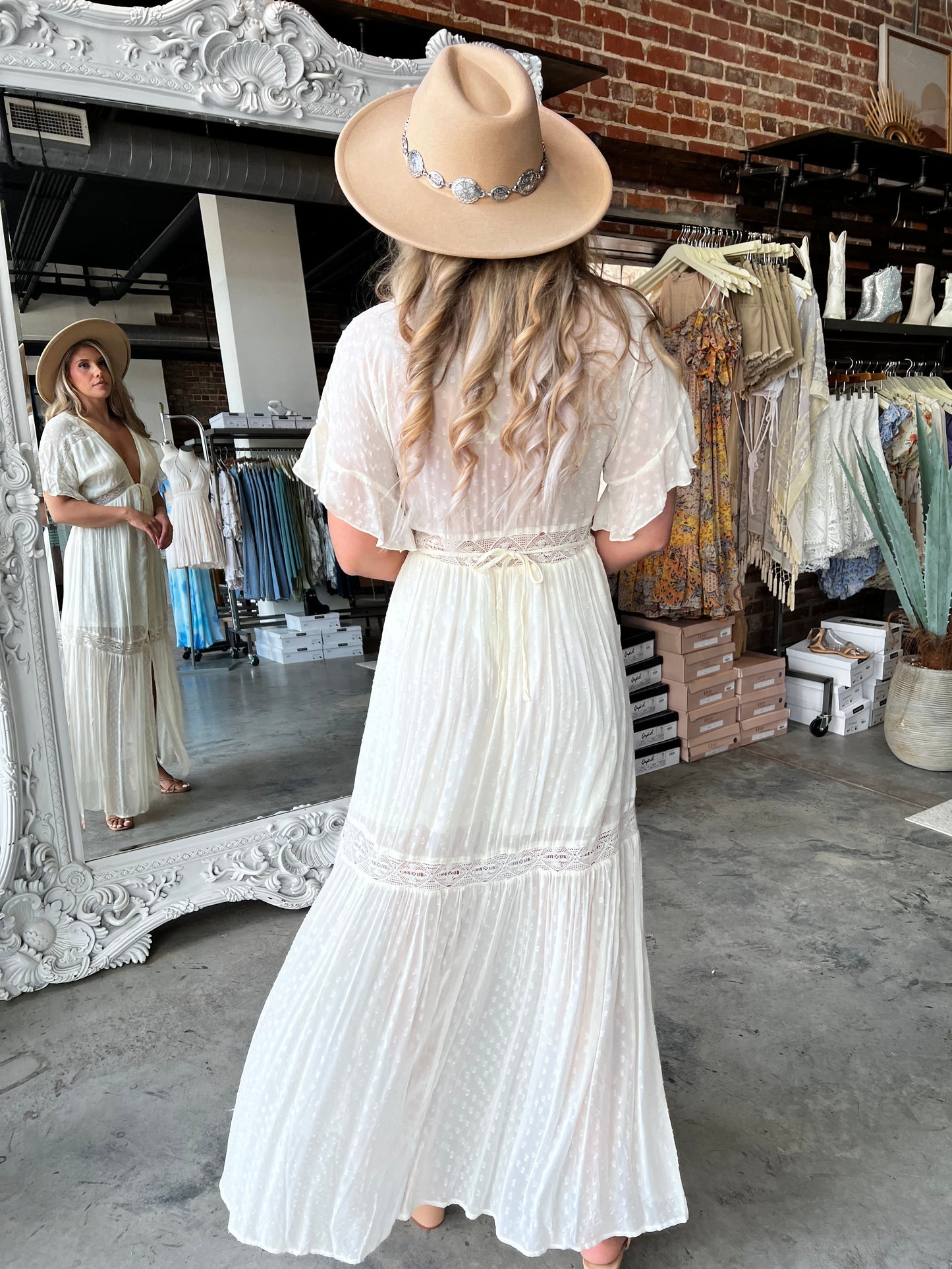 Here She Comes Midi Dress