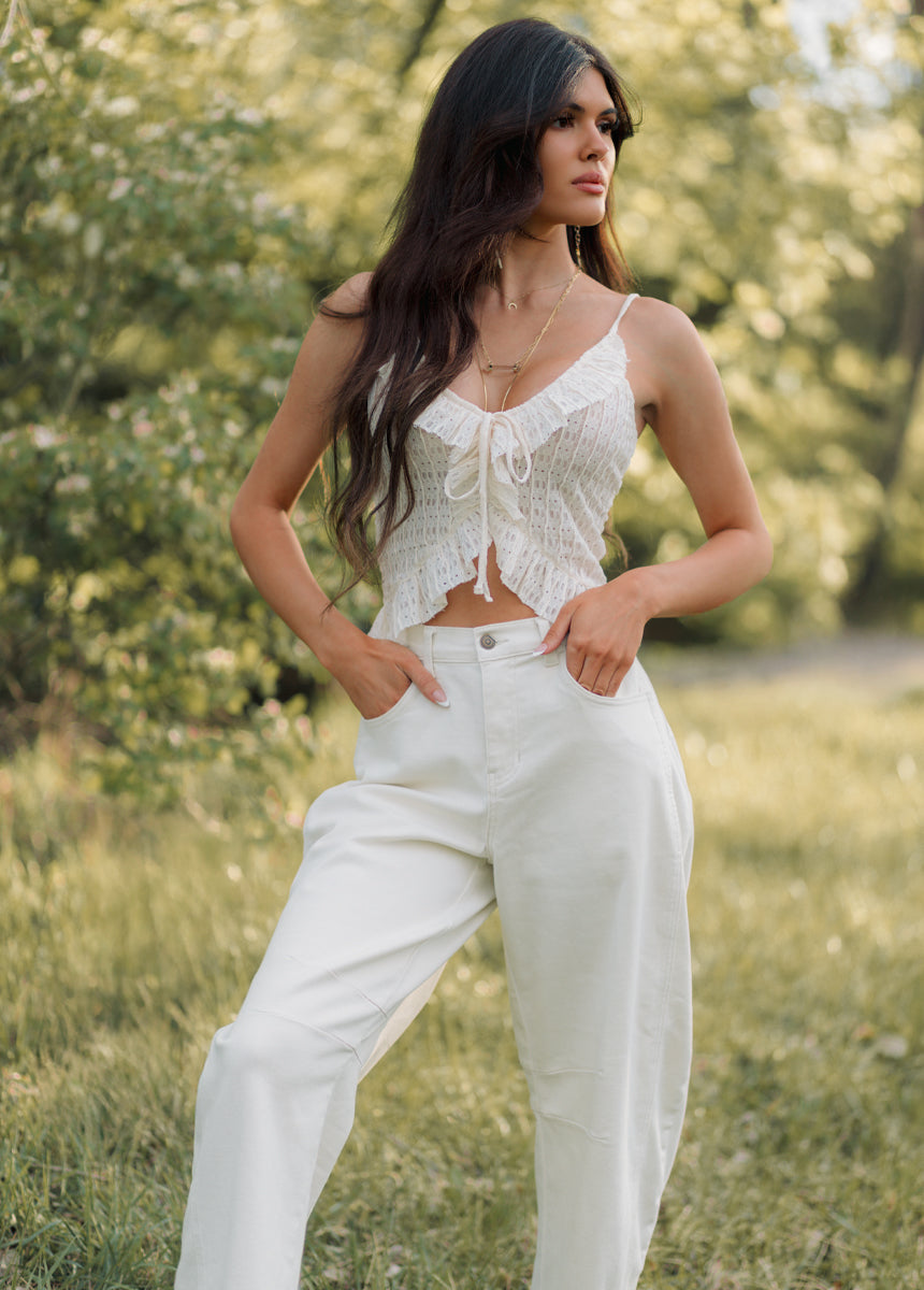 Jaylin Top in Cream