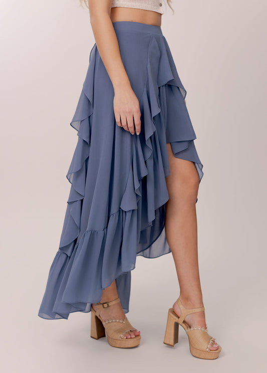 Kori Skirt in Chambray
