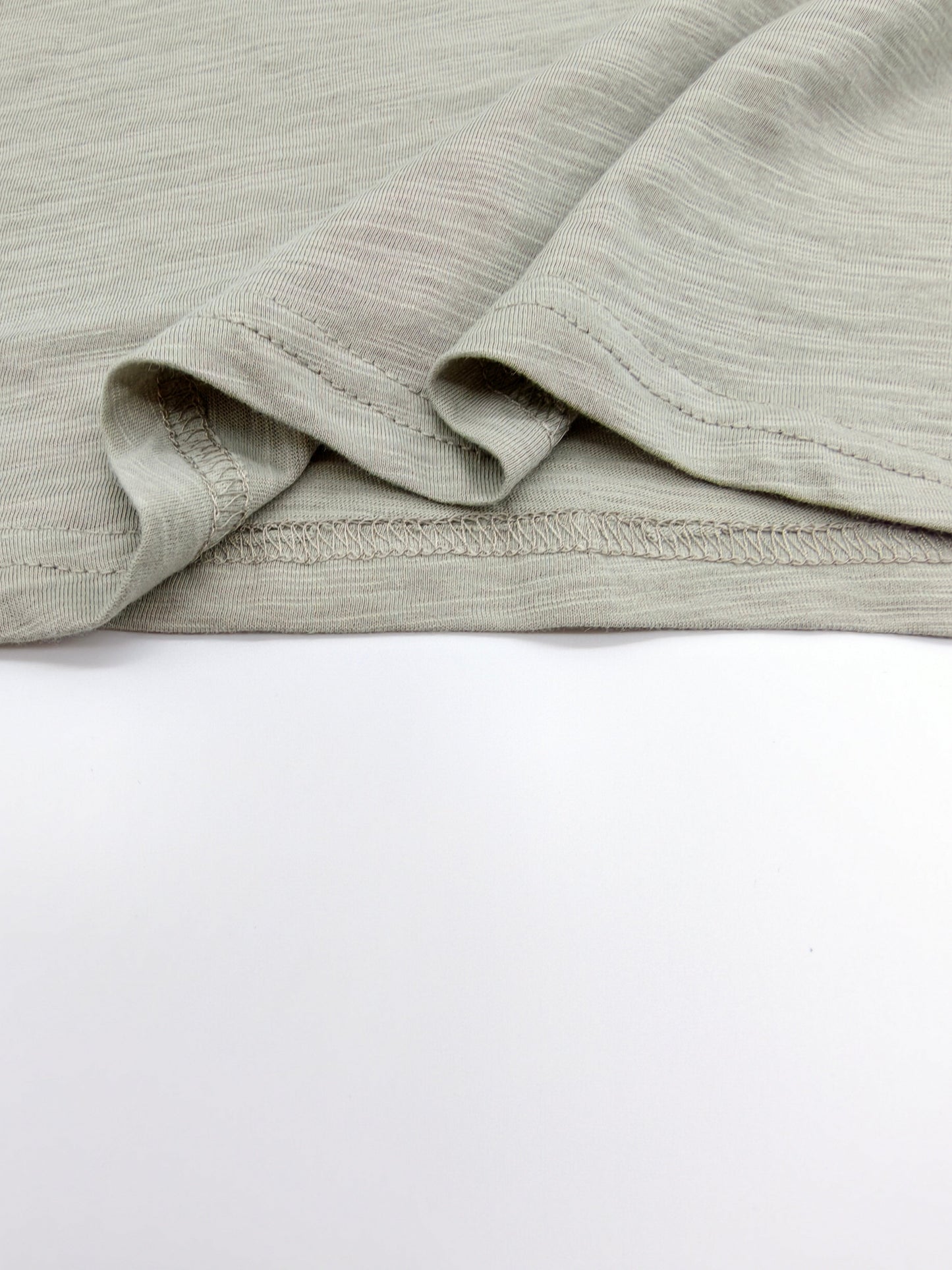 Bohemian Style Embroidered Gray Long-sleeved T-shirt
