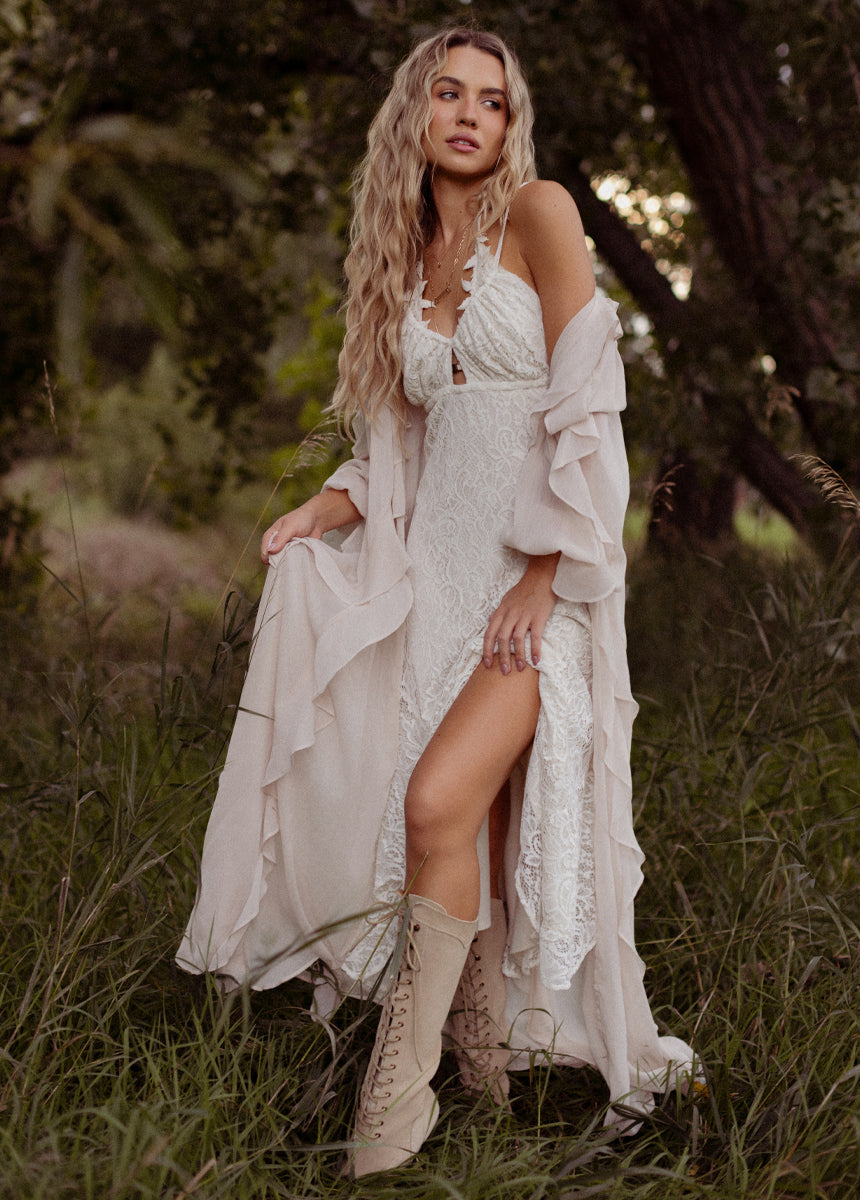 Ravyn Dress in Cream