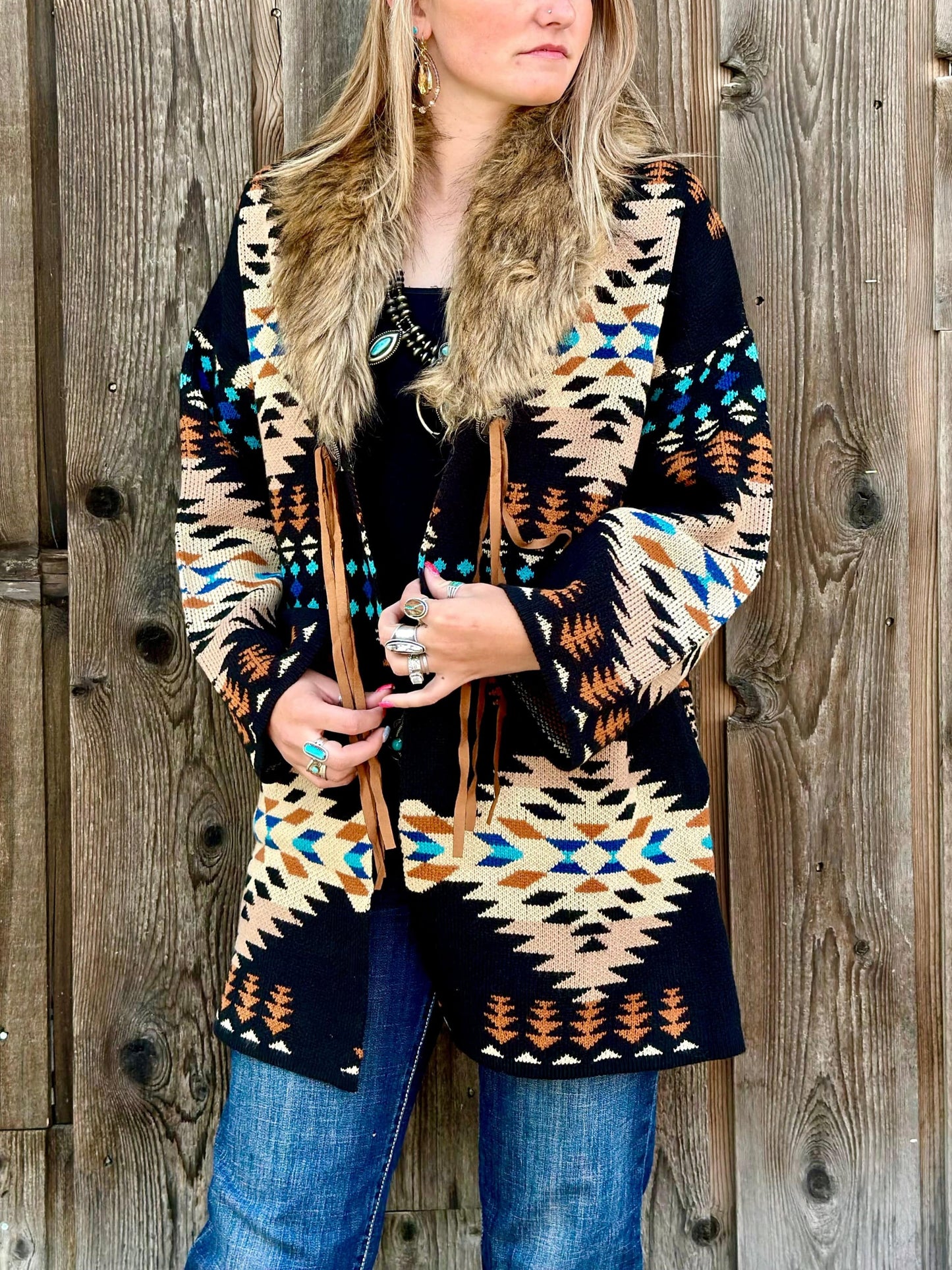 The Montana Beth Aztec Sweater