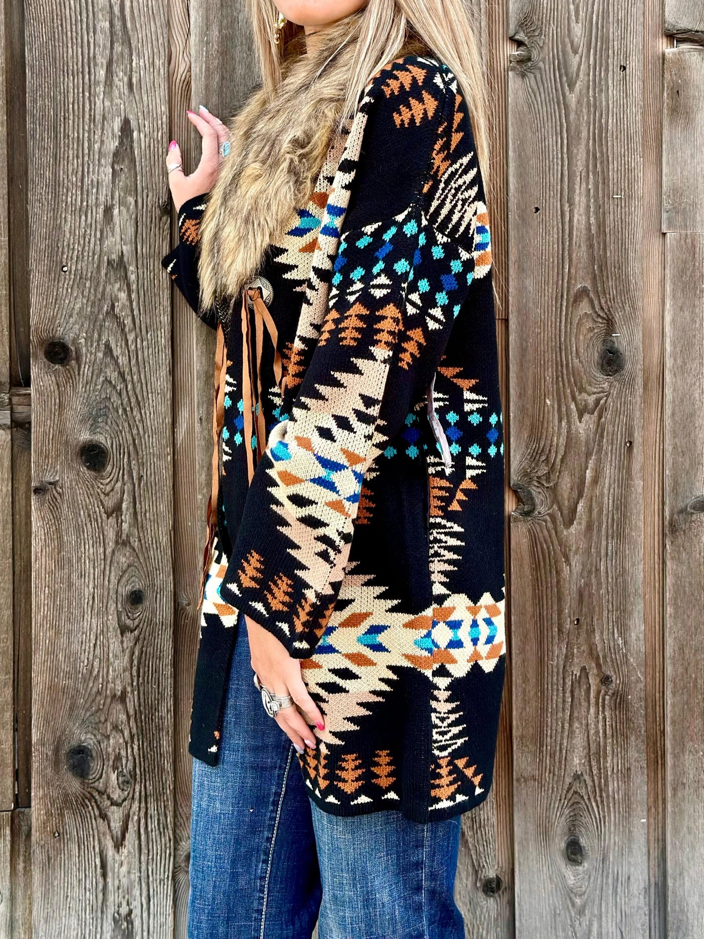 The Montana Beth Aztec Sweater