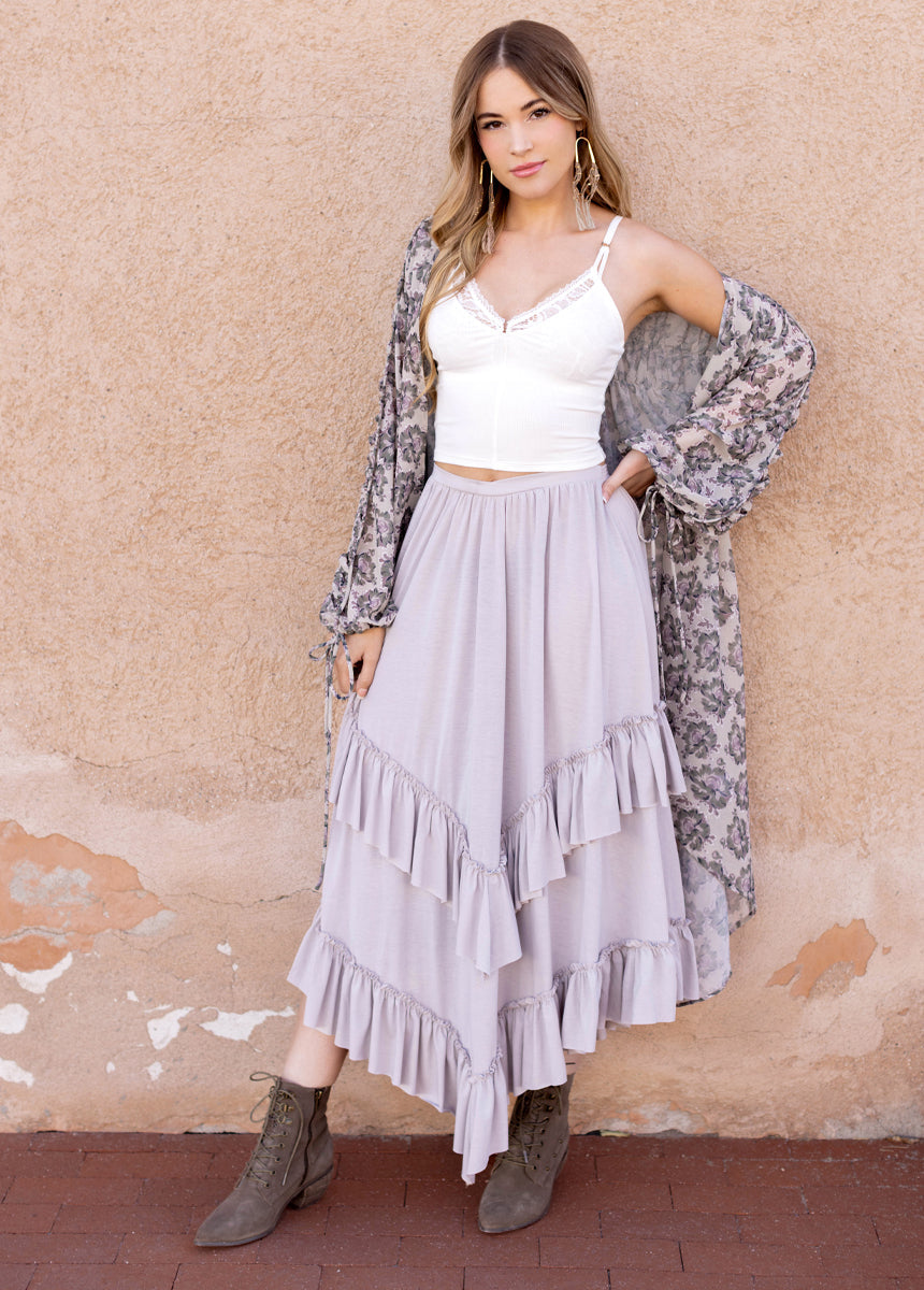 Theresa Skirt in Dove